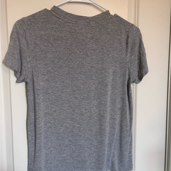 Cotton Emporium Gray Crew Neck T-Shirt - Picture 3 of 3